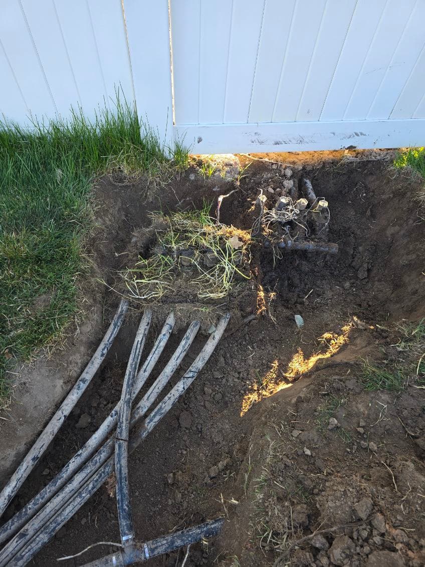 Installation of Advanced Irrigation System with Hunter Valves image